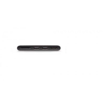 Moshi 99MO084213 replicatore di porte e docking station per laptop USB 3.2 Gen 1 [3.1 Gen 1] Type-C Grigio (Moshi Multimedia Adapter - dockingstat)