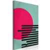 Quadro Pink Sun (1 Part) Vertical