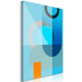Quadro Blue Surface (1 Part) Vertical