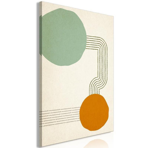 Quadro Under Umbrellas (1 Part) Vertical