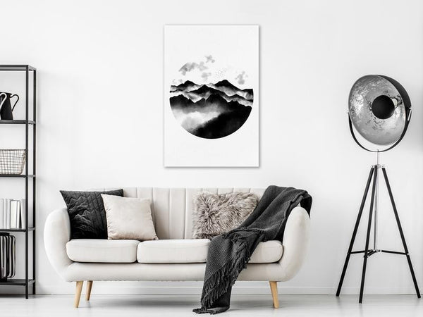 Quadro Mountain Landscape (1 Part) Vertical