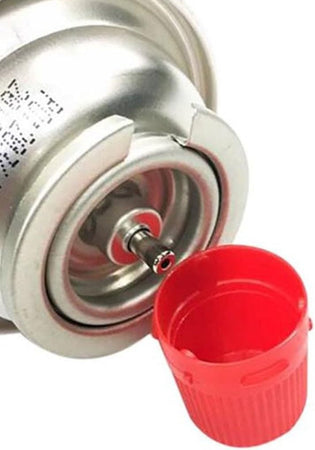 Kemper bomboletta gas 227gr / 380ml con valvola di sicurezza per lume riscaldatori cucine fornelli