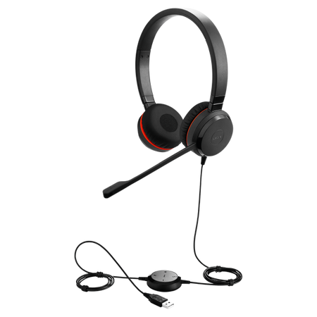 Headset Jabra Evolve 20 Uc Duo 4999-829-409
