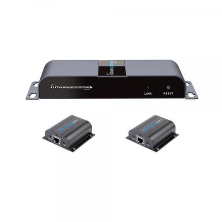 Extender Splitter HDMI 1x2 con IR su Cavo Cat. 6 fino a 40m