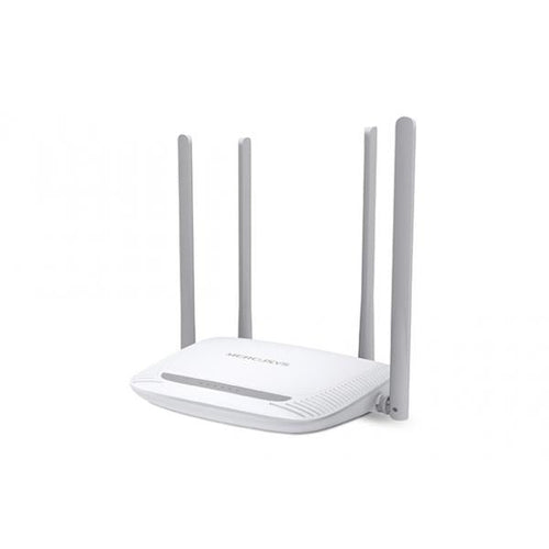Router Wireless Mercusys MW325R - Switch 3 porte 10/100 - 300Mbps - 4 antenne 5dBi per una copertura wireless estesa - Modem ADSL NON integrato
