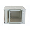 Armadio Rack 19'' a Muro 9U prof. 450 Grigio Assemblato