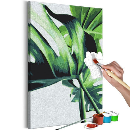 Quadro fai da te Monstera Adansonii