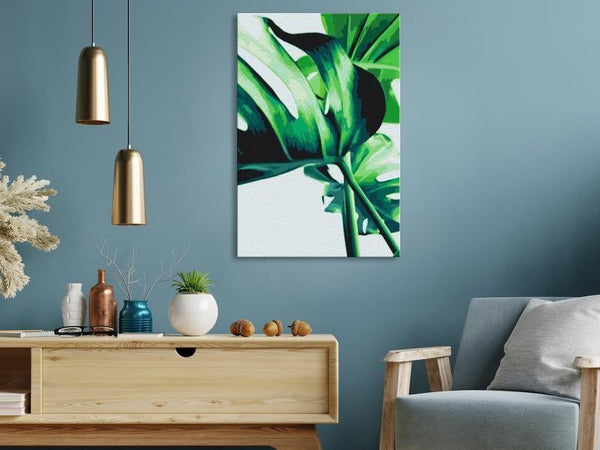Quadro fai da te Monstera Adansonii