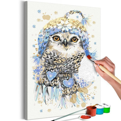 Quadro fai da te Cold Owl
