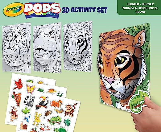 04-2802 - Color Pops Set Tema Giungla