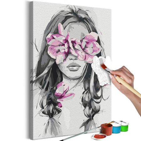 Quadro fai da te Flowers On Eyes