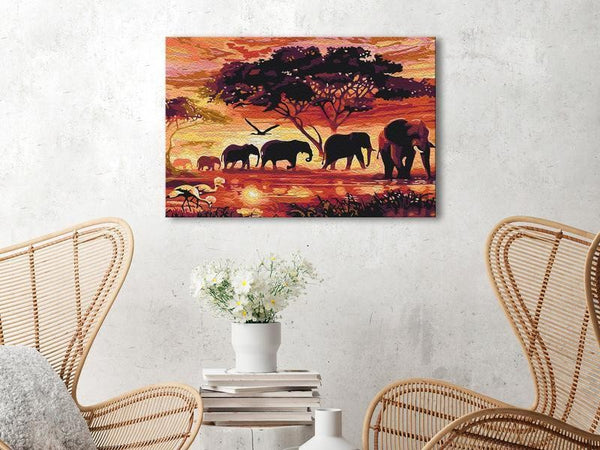 Quadro fai da te Family Walk