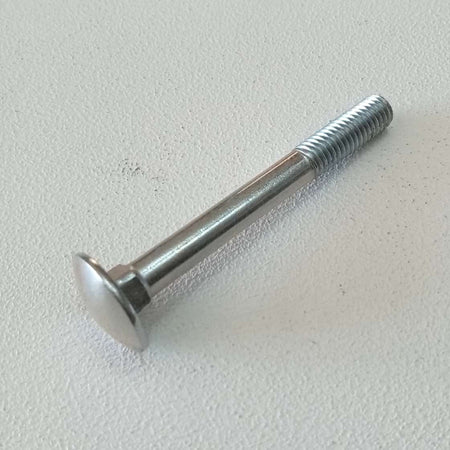 Vite carrettiere 6x60/21mm - 10pz vite metrica testa tonda con quadro sottotesta bassa resistenza