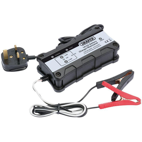 Caricabatteria Draper 12V per la Manutenzione e Carica delle Batterie di Auto Draper tools