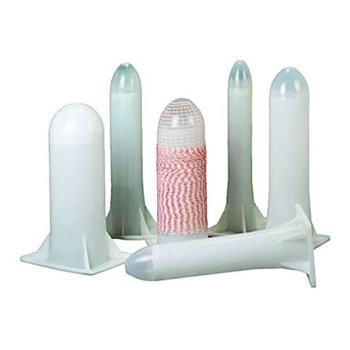 TUBO OGIVA PER INSACCATI IN POLIPROPILENE BIANCO - mm.125 FER 437417