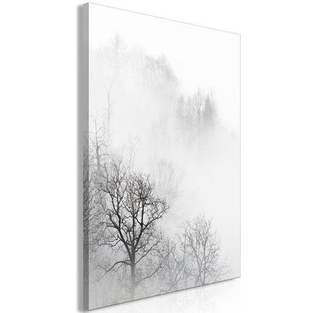 Quadro Trees In The Fog (1 Part) Vertical
