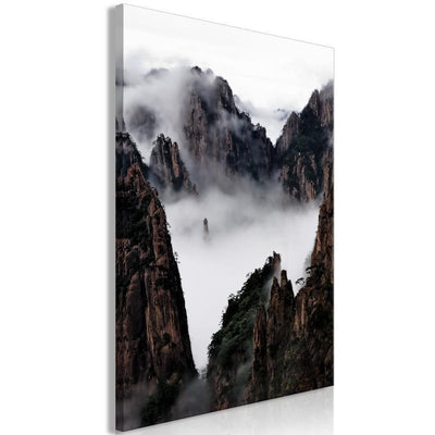 Quadro Fog Over Huang Shan (1 Part) Vertical