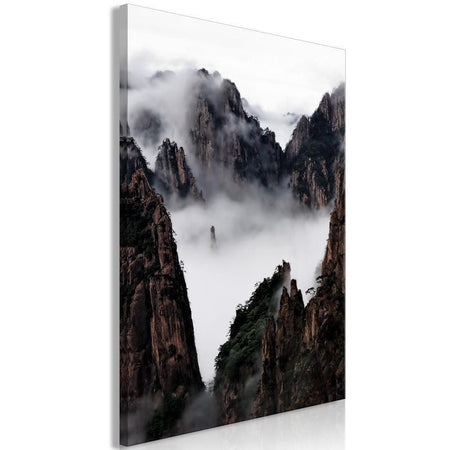 Quadro Fog Over Huang Shan (1 Part) Vertical