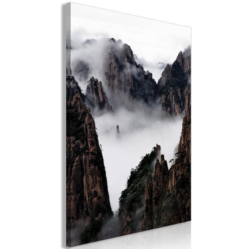 Quadro Fog Over Huang Shan (1 Part) Vertical