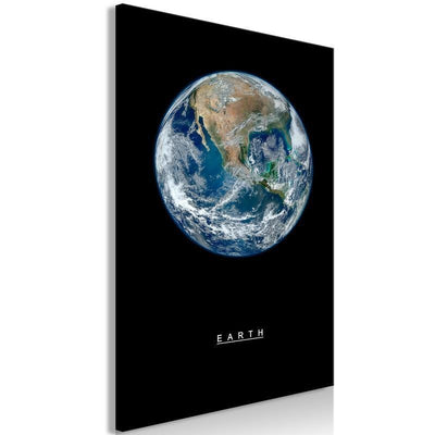 Quadro Earth (1 Part) Vertical