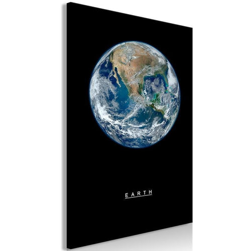 Quadro Earth (1 Part) Vertical