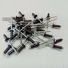 Rivetti alluminio 4,0x14mm - 100pz testa di moro modello a strappo