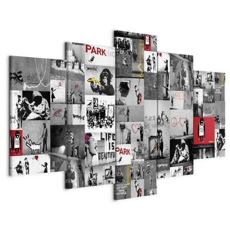 Quadro Street Art Banksy IV