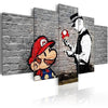 Quadro Super Mario Mushroom Cop (Banksy)