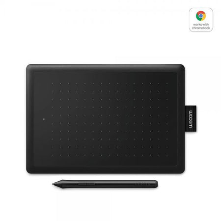 Wacom One by Small tavoletta grafica Nero 2540 lpi [linee per pollice] 152 x 95 mm USB (One by Small graphic tablet - Black 2540 lpi 152 x 95 mm - USB One by Small, Wired, 2540 lpi, 152 x 95 mm, USB,