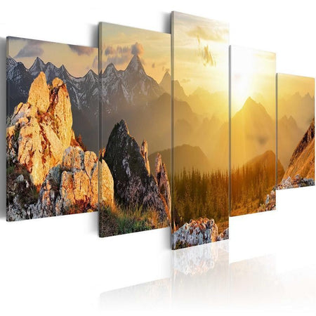 Quadro Il benvenuto al sole