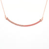 Versari - Collana Smile Laccata con Zirconi e smalto rosso
