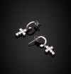 CHIARA FERRAGNI - ORECCHINI A CERCHIO BOLD CROSS