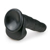Dildo Realistico Nero con testicoli 26,5 cm
