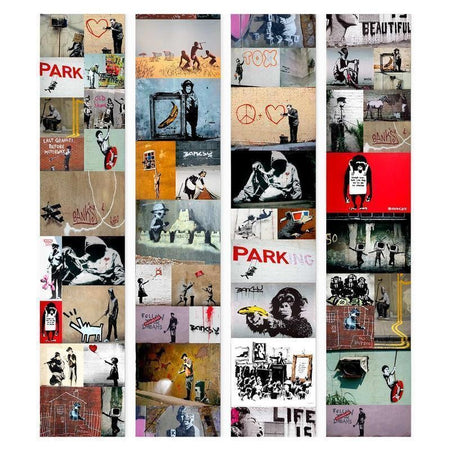 Fotomurale Banksy collage