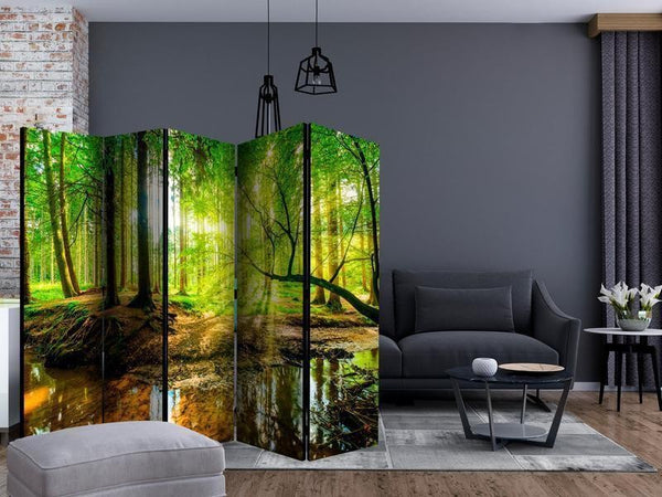 Paravento Forest Stream II [Room Dividers]