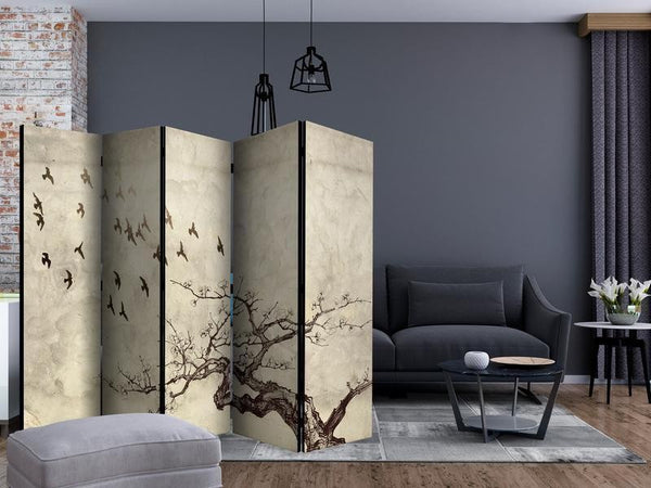 Paravento Flock of birds II [Room Dividers]