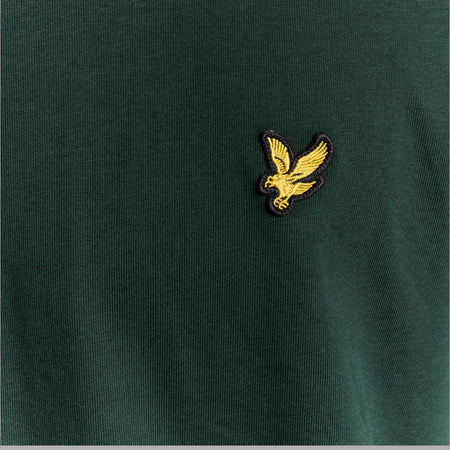 T-shirt Lyle & Scott Uomo Cotone con Logo Iconico Aquila