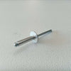 Rivetti alluminio / acciaio 4,8x20mm - 200pz testa larga modello a strappo