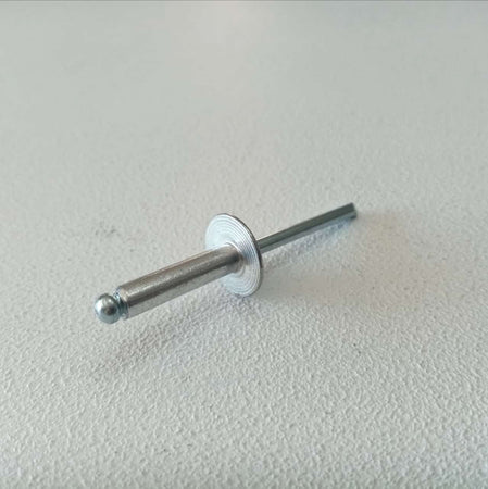 Rivetti alluminio / acciaio 4,8x20mm - 200pz testa larga modello a strappo