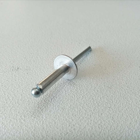 Rivetti alluminio / acciaio 4,8x20mm - 200pz testa larga modello a strappo