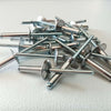 Rivetti alluminio / acciaio 4,8x20mm - 200pz testa larga modello a strappo