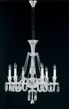 Lampadario Elegante Cristallo Decoraro Sospensione Classico E14