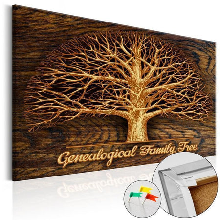 Quadri di sughero Family Tree [Corkboard]