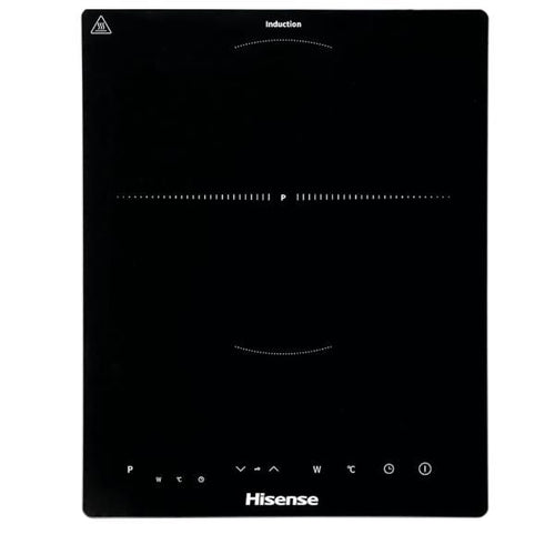 Hisense hic2000y piano cottura nero superficie piana 28 cm piano cottura a induzione zoneless 1 fornello(i)