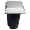 Faretto Led Segnapassi Da Incasso Pavimento Muro 3w 270lm 240v Ip65 Acciaio