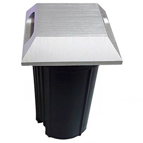 Faretto Led Segnapassi Da Incasso Pavimento Muro 3w 270lm 240v Ip65 Acciaio