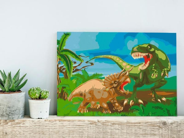 Quadro fai da te Fight for Territory