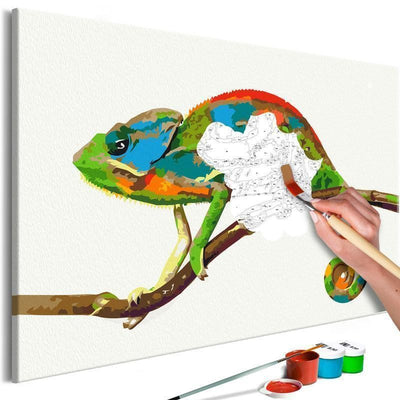 Quadro fai da te Chameleon