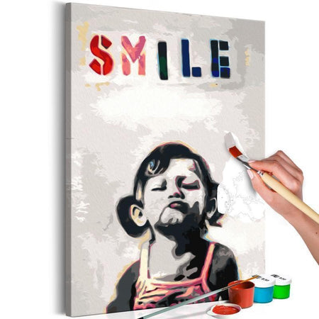 Quadro fai da te Little Girl