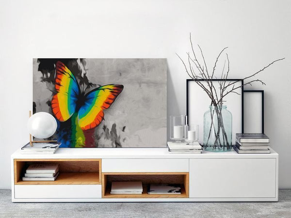 Quadro fai da te Colourful Butterfly
